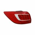 Sherman Parts Left Hand Tail Lamp for 2011-2013 Kia Sportage SHE3232-190-1